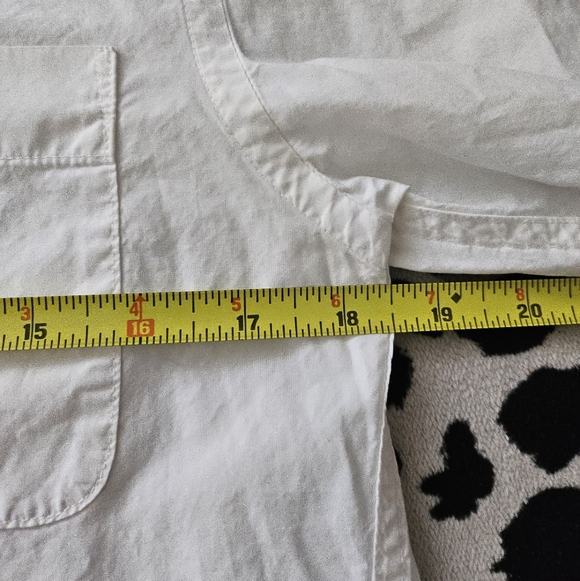 Uniqlo White Men's Button-Down Dress Shirt Size Small No flaws Slim - Picture 5 of 6